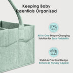 HIPHOP PANDA 2-Pack Diaper Caddy Organizer - Image 5