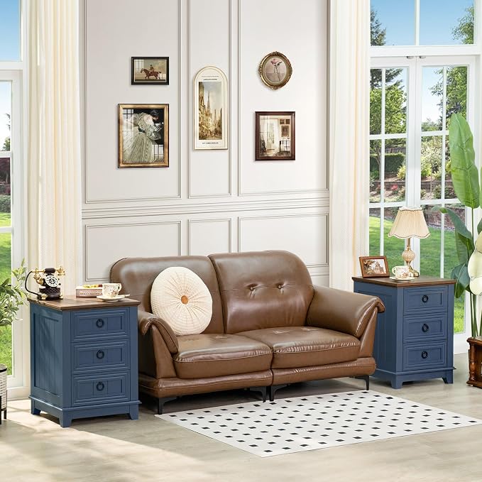 Joaxswe Farmhouse Nightstand - Image 7