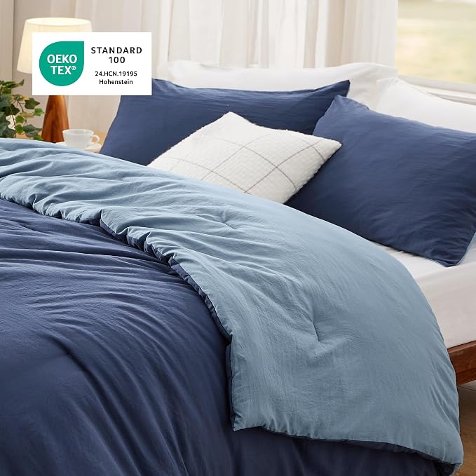 Bedsure California King Comforter Set, 3 Pieces GentleSoft™ Bed Set, 1 - Image 4