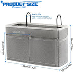 Bedside Caddy Organizer, Hanging Storage Bag - Image 2