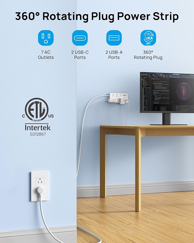 TROND Surge Protector Power Strip - Image 8