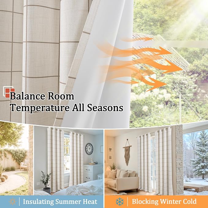 Linen Blackout Curtains - Image 7
