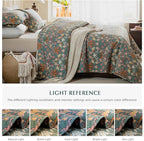 Lady Ann Oversized King Bedspreads 120x120, 100% Cotton Oversized King Quilt - Image 8