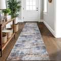 Abstract Runner Rug 2x10 Ft Washable Runners by iOhouze