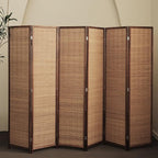6 Panel Bamboo Room Divider - Image 3