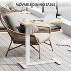 FLEXISPOT H7 28" Pneumatic Height-Adjustable Overbed Table - Image 6