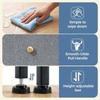 DUMOS Nightstand, Bedside Table - Image 7