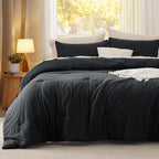Bedsure Oversized Queen Comforter Set, 3 Pieces GentleSoft™ Bed Set, 1 - Image 2