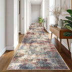 Abstract Runner Rug 3x20 Ft Extra Long Washable Runners - Image 8