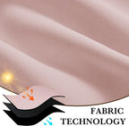 RYB HOME 100% Blackout Basement Curtains 24 inches Long, Heat & UV Blocking | - Image 7