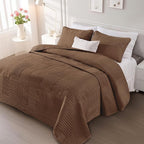 Whale Flotilla Ultra Soft Queen Quilt Bedding Set, Lightweight - Image 8