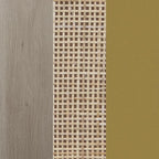 Nathan James Jackson Wall Mounted Rattan Floating Bedroom Nightstand - Image 8