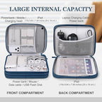 FYY Electronic Organizer, Travel Tech Pouch Bag, Extra Large, Waterproof - Image 3