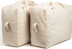 Soft Canvas Storage Bags with Zipper. Thick Breathable - Image 8
