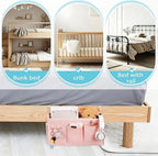 Bedside Caddy, Bedside Storage Bag Hanging Organizer - Image 5