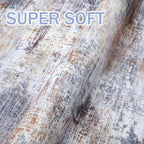 Abstract Runner Rug 3x7 Ft Washable Runners - Image 7