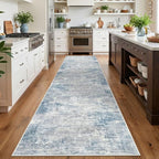 Abstract Runner Rug 3x14 Ft Washable Runners - Image 3