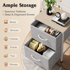 WLIVE Night Stand, Small Dresser - Image 4