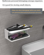 Bedside Wall Shelf Organizer, Small Bedside Shelf, | Wall Mount - Image 4