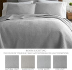Levtex Home Cross Stitch Reversible Full Bedspread Set - Image 4