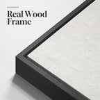 Large Framed Neutral Abstract Canvas Wall Art - Image 5