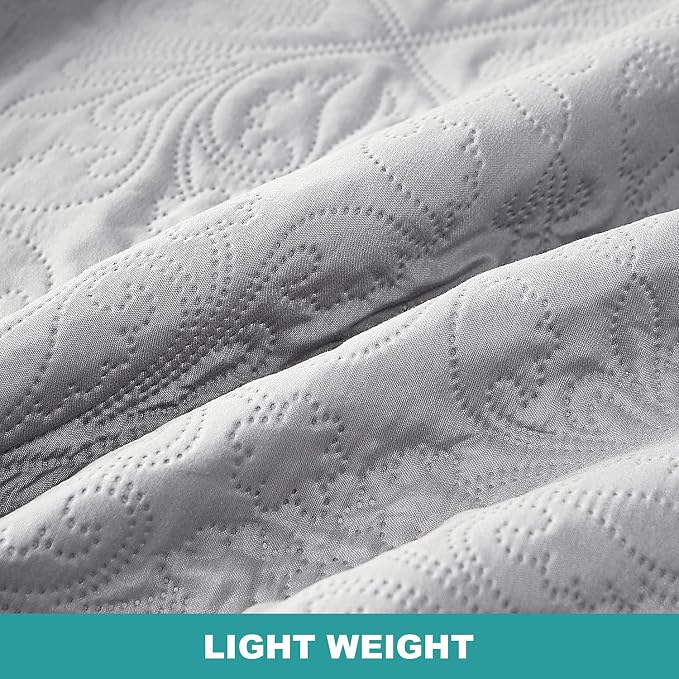 Hansleep Grey Quilt King Size - Image 4
