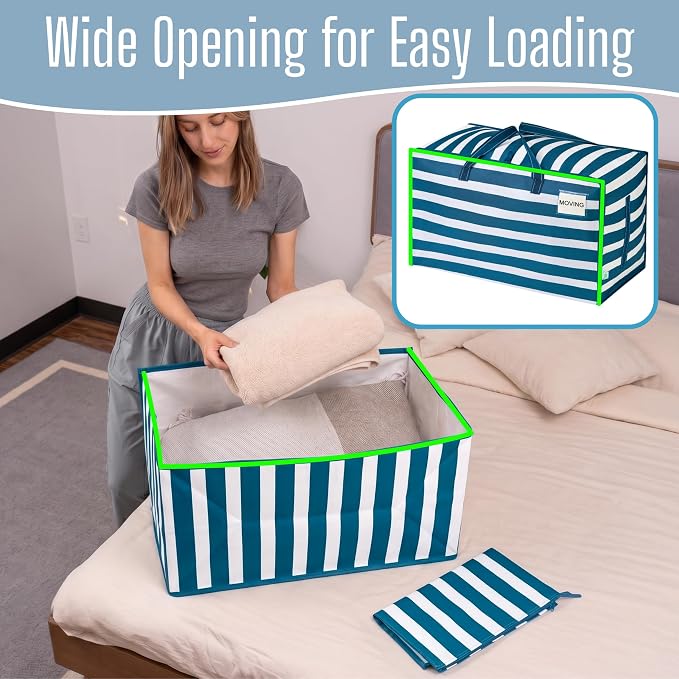 VENO 8 Pack Extra Large Heavy Duty Moving Bags - Image 3