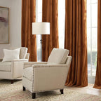 RYB HOME Velvet Curtains 108 inches Long, Extra Long High Ceiling Curtains | - Image 5
