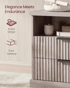 VASAGLE Set of 2 Nightstands - Image 6