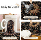 Vacuum-Friendly, 2x8 Washable Area Rug - Image 5