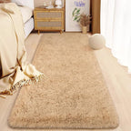 HOMORE 2x6 Runner Rugs for Bedroom, Light Tan Runner Rug for Hallway Entryway - Image 9