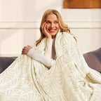 Whale Flotilla Soft Flannel Fleece Twin Size Blanket - Image 2