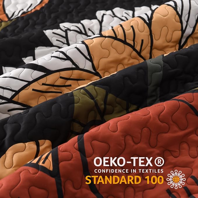 Quilt Queen Size, Reversible Polyester Coverlet Set - Image 8