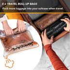 SpaceAid 20 Pack Vacuum Storage Bags, Space Saver Sealer Compression Bags - Image 4