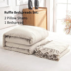 Bonlino Home Bedding Bedspread Set Quilt - Image 2