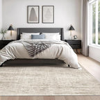 9x12 Area Rug, Large Abstract Washable Rugs - Image 3