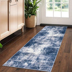 Abstract Runner Rug 2x5 Ft Washable Runners by iOhouze