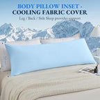 ELNIDO QUEEN Cooling Body Pillow Insert - Image 2