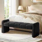 55" Upholstered End of Bed Bench by Thesupportyouneed