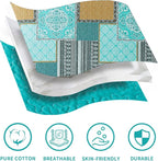 BEDIFANY Cotton Queen Size Quilt, Lightweight Bedspread Queen Size | Teal - Image 7