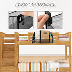 2 Pcs Hanging Bedside Caddy Shelf - Image 4