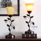 Touch Control Leaf Vintage Table Lamp - Image 3