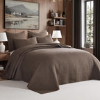 Levtex Home Cross Stitch Reversible King Bedspread Set - Image 2