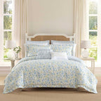 Laura Ashley - Twin Comforter, Soft Reversible Bedding Set, Includes Matching by Unknown