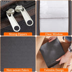 Lifewit 90L Extra Large Blanket Storage Bags, Foldable Comforter Storage - Image 4