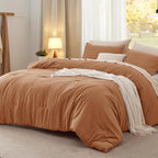 Bedsure Full Comforter Set, Pumpkin Soft Prewashed Bedding by Unknown
