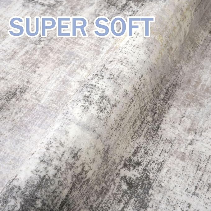 Abstract Area Rug 3x4 Ft Washable Rugs - Image 7