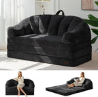 MAXYOYO Folding Sofa Bed, 2 in 1 Convertible Sofa to Lounger | Comfy Loveseat by MAXYOYO