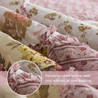 Etwel Lightweight Patchwork King Size Quilt Set - Image 3