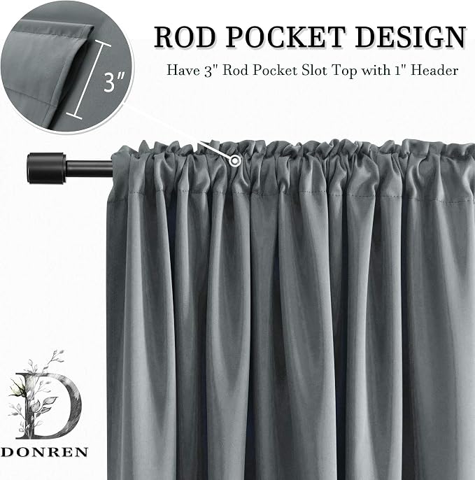 Bedroom Blackout Curtains Panels - Image 3